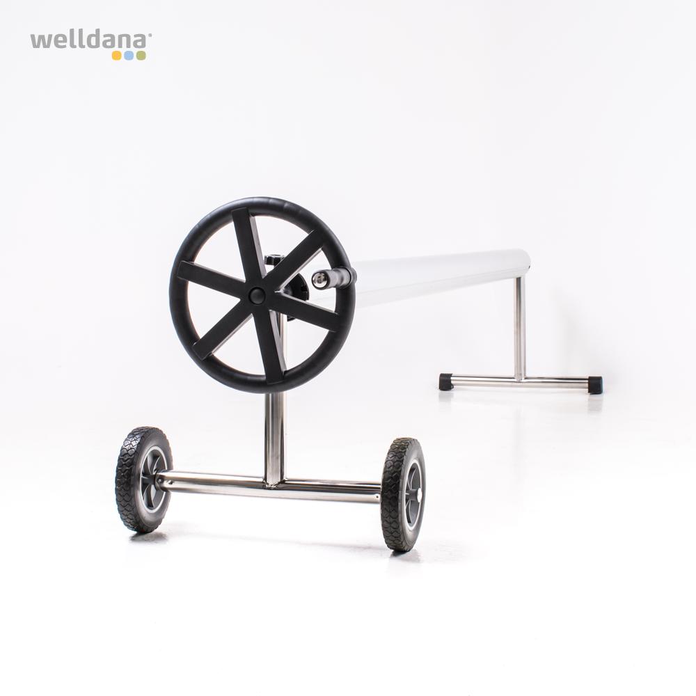 Welldana-peitekela pyörillä